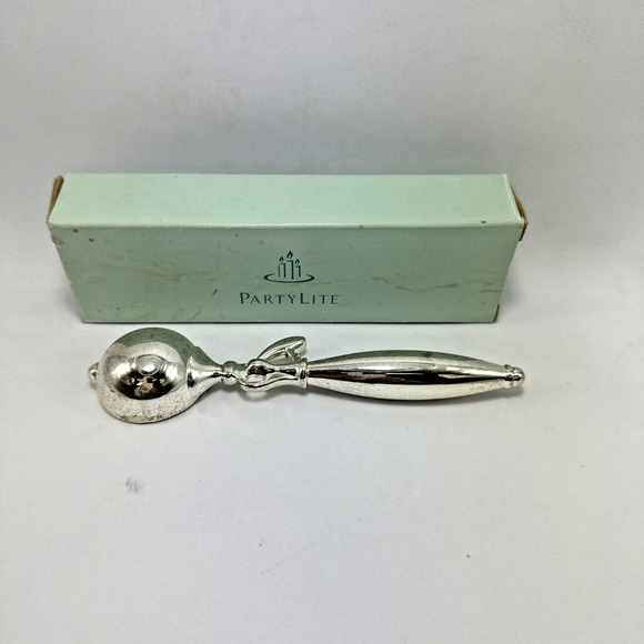 PartyLite Ice Cream Scoop Snuffer Has scratches with Box P7625 - Picture 3 of 6